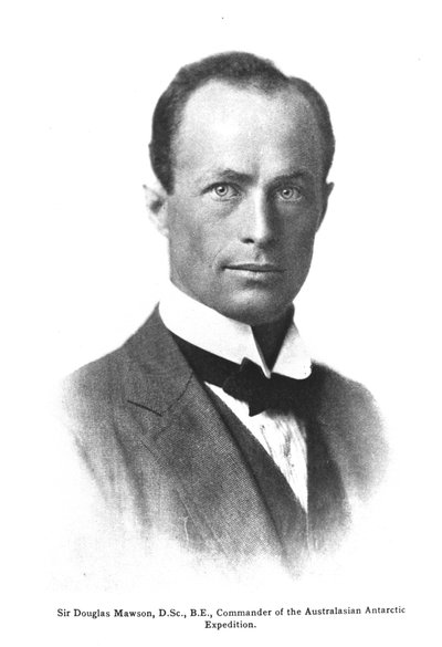 Porträt von Sir Douglas Mawson von English School